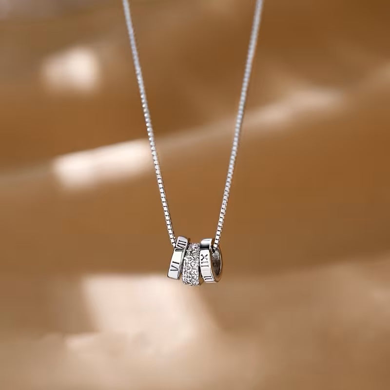 Trio Necklace Silver