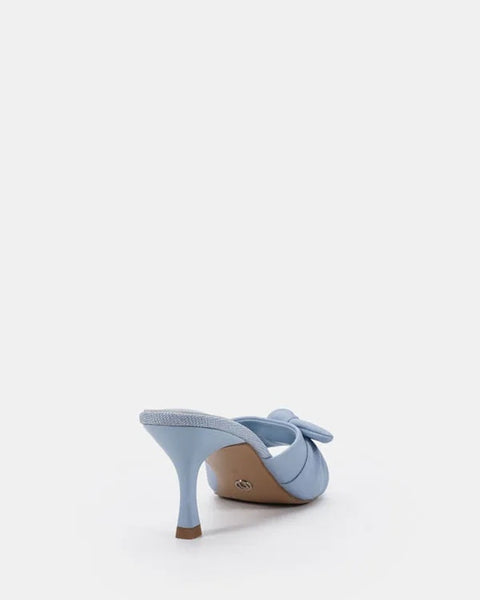 Voola Bow Mule Blue