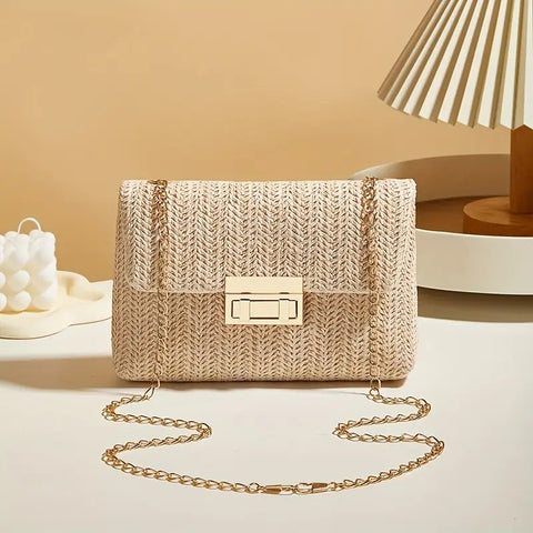 Woven Clutch Natural