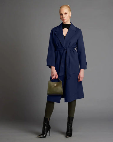 Wrap Belted Trench Coat