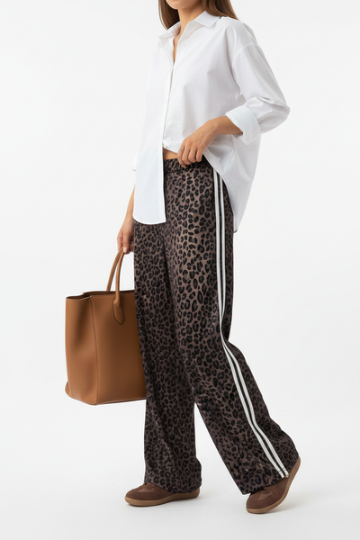 Bianca Leopard Print Pant - Image 3