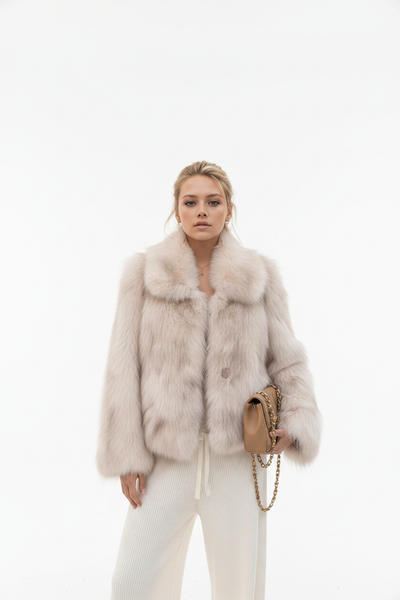 Carey Faux Fur Jacket - Image 1