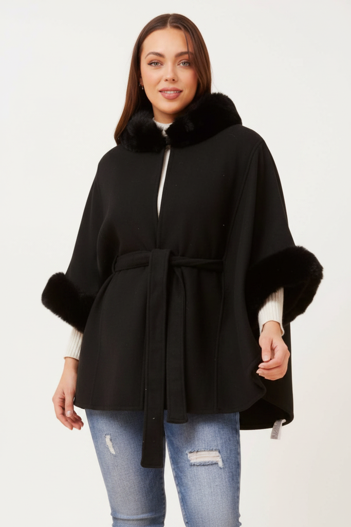 Ursula Cape Black - Image 1