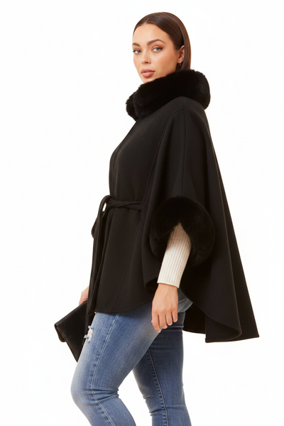 Ursula Cape Black - Image 3