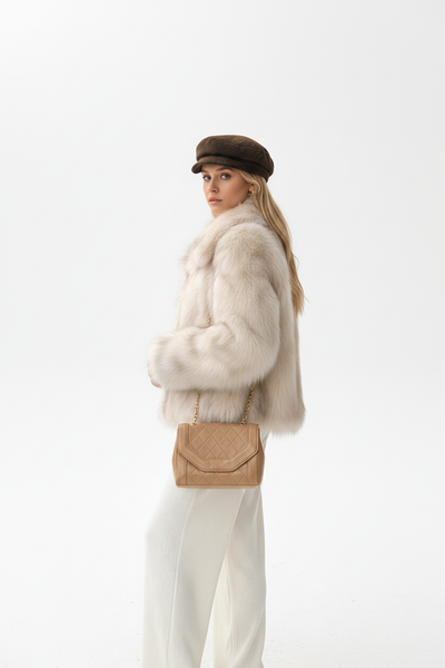 Carey Faux Fur Jacket - Image 2