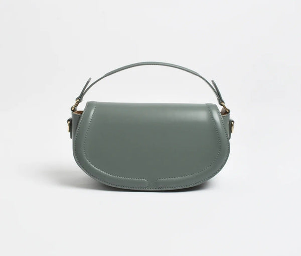 Rounded Fold Over Bag Sage