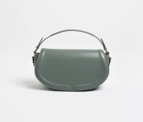 Rounded Fold Over Bag Sage