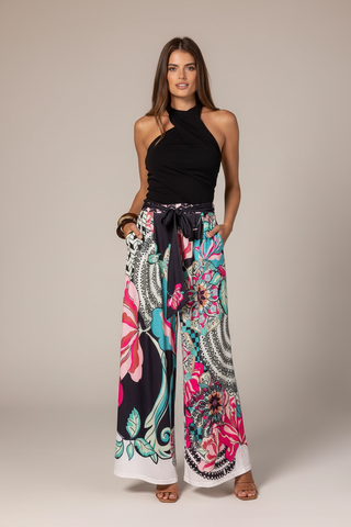 Uptown Empire Palazzo Pant – Front