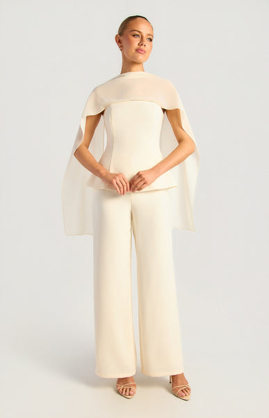 Vienna Pant Suit Ivory