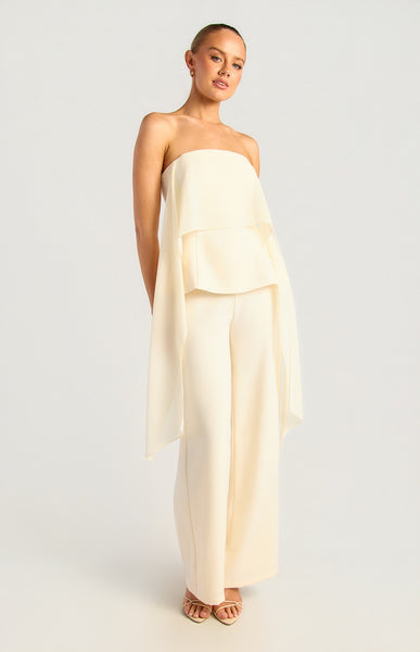 Vienna Pant Suit Ivory