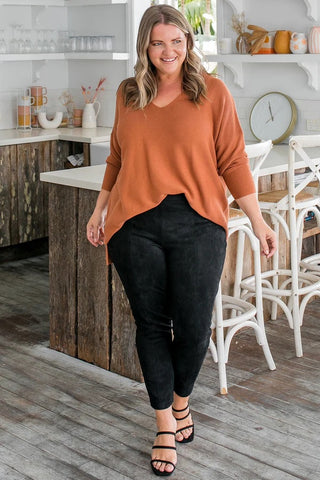 Kim Faux Suede Pant